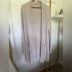 Women’s Barefoot Dreams Bamboo Chic Lite Essential Long Weekend Cardigan.